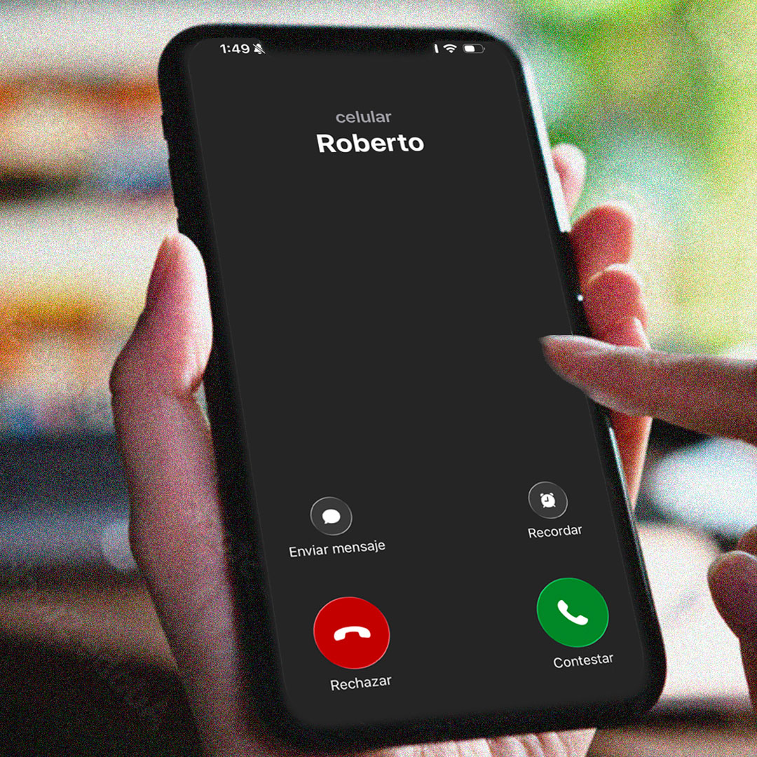 Llamada telefónica sospechosa